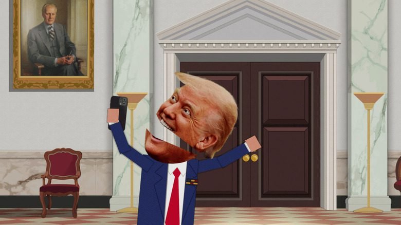 Episódio de 2025 de South Park entra no Top 10 do IMDb e satiriza Donald Trump - Imagem do artigo original