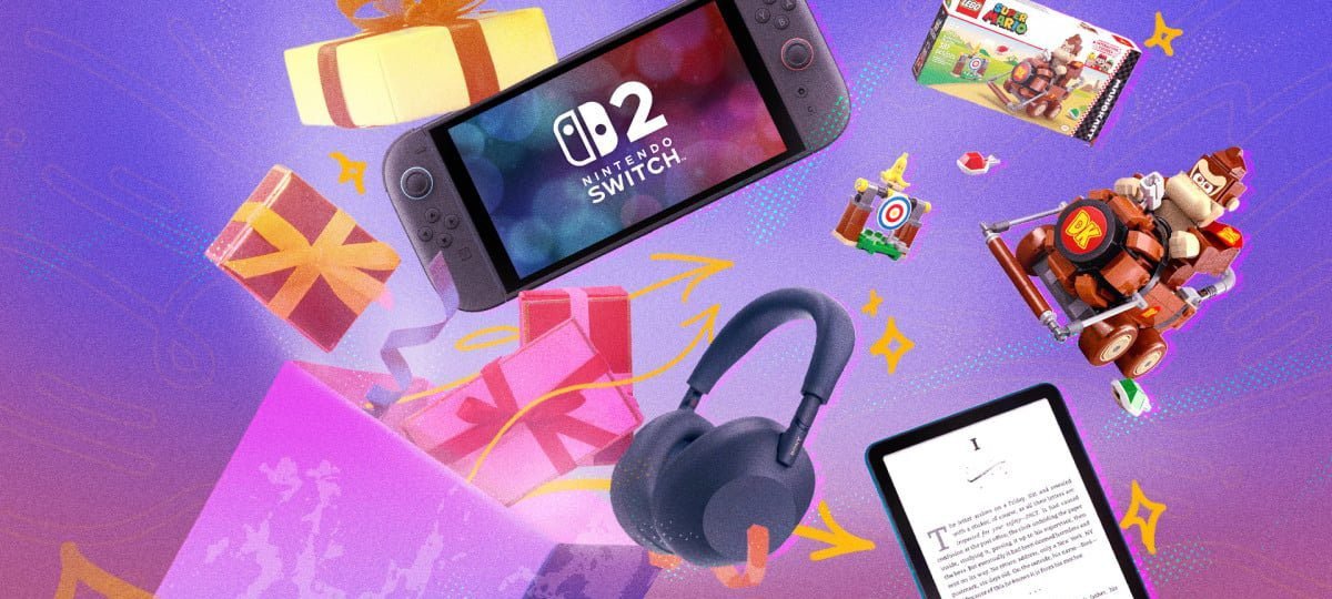 Lista de Natal 2025 traz Nintendo Switch 2, fones premium e gadgets para casa inteligente - Imagem do artigo original