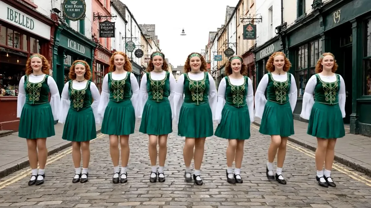 Google Flow gera vídeo de dançarinos irlandeses com consistência surpreendente - Imagem do artigo