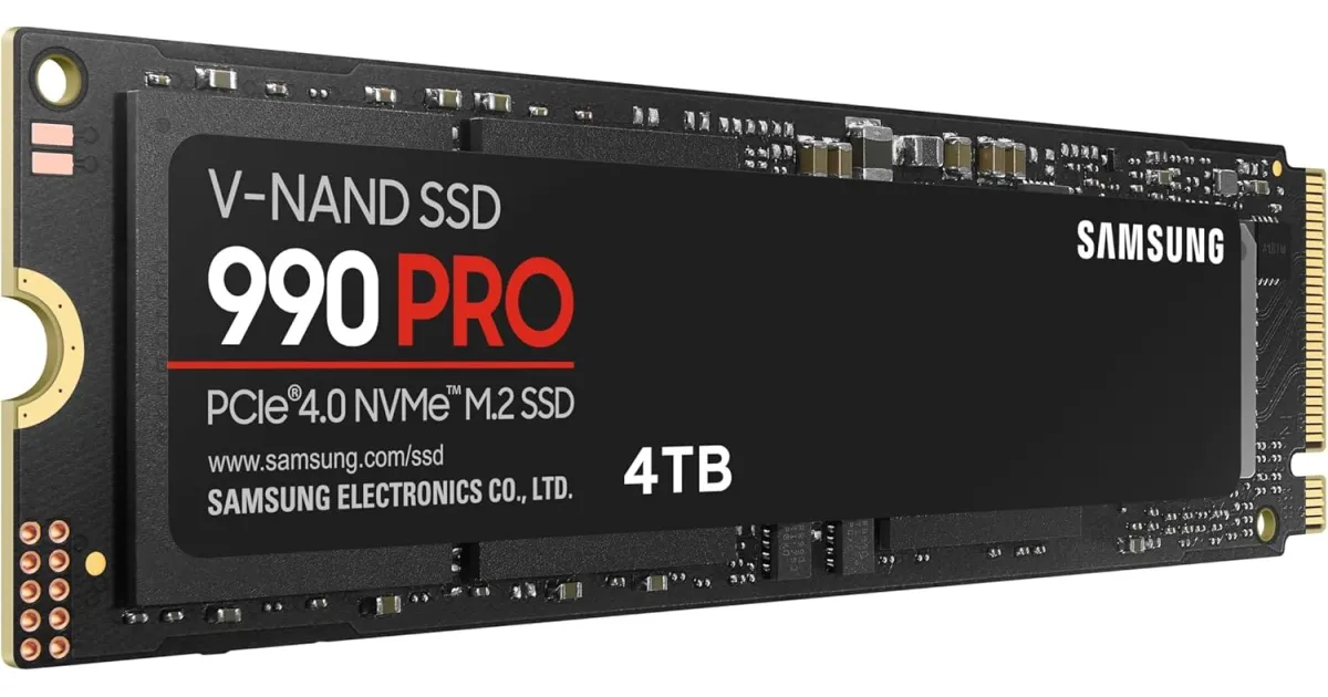 Samsung 990 Pro de 4 TB fica 28% mais barato em promoção relâmpago - Imagem do artigo