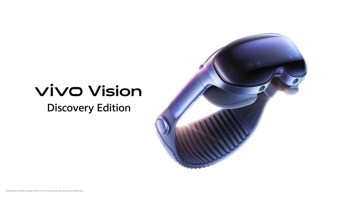 Vivo apresenta headset Vision de realidade mista com campo de visão de 180° e peso reduzido - Imagem do artigo