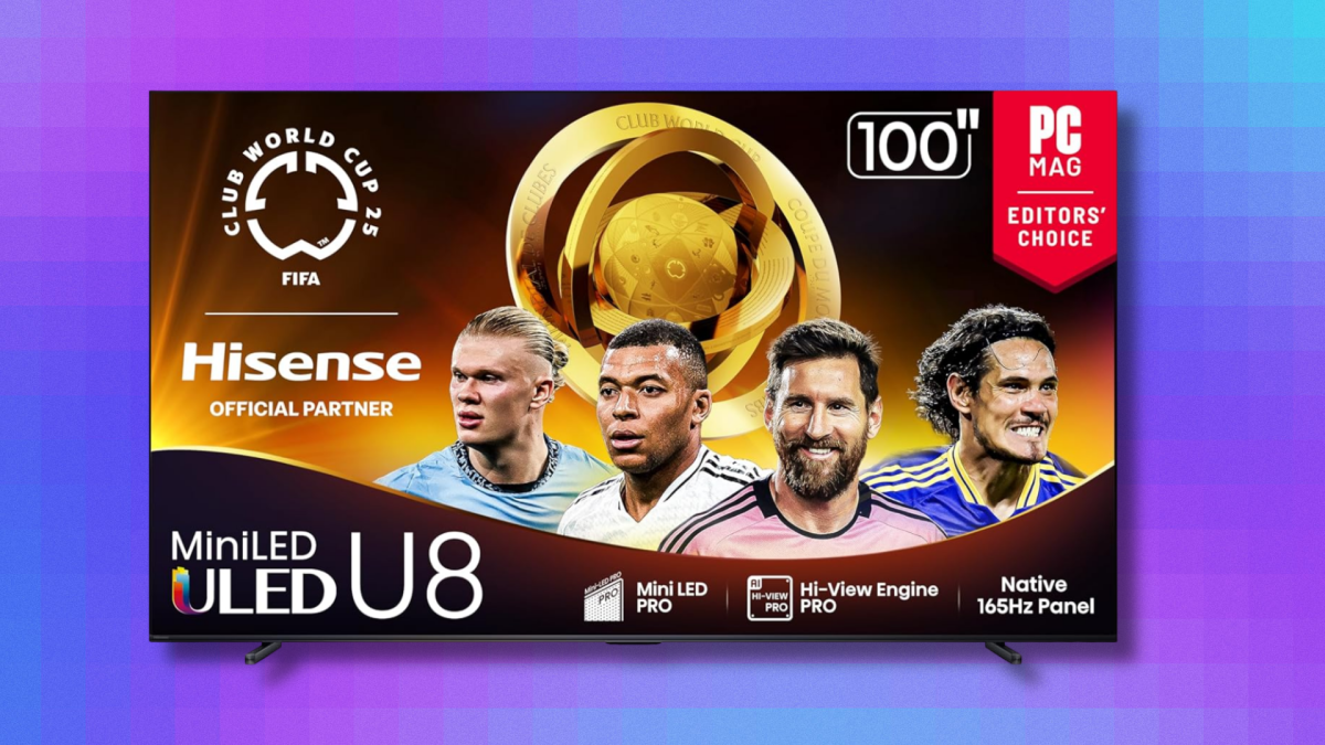 Amazon reduz em 50% o preço da TV Hisense de 100” com Mini-LED - Imagem do artigo