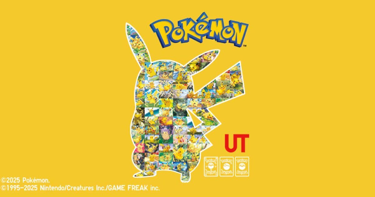 Uniqlo lança coleção de camisetas e moletons inspirada no Pokémon Trading Card Game - Imagem do artigo original