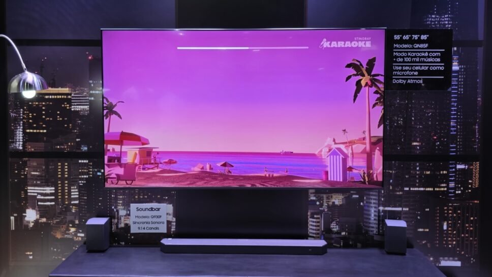 Samsung lança linha Neo QLED com IA que promete elevar jogos e streaming - Imagem do artigo