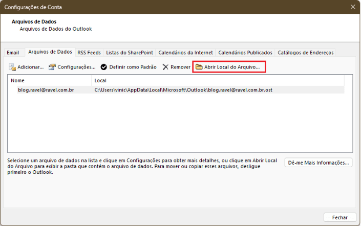 Outlook permite compactar arquivo OST e recuperar espaço no PC - Imagem do artigo original