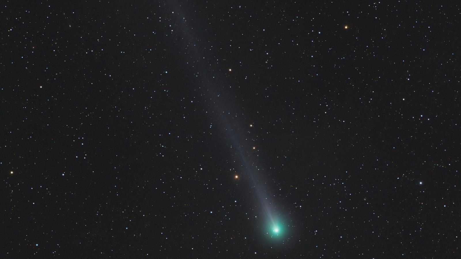 Cometa Lemmon se aproxima da Terra e pode ficar visível a olho nu em outubro - Imagem do artigo original