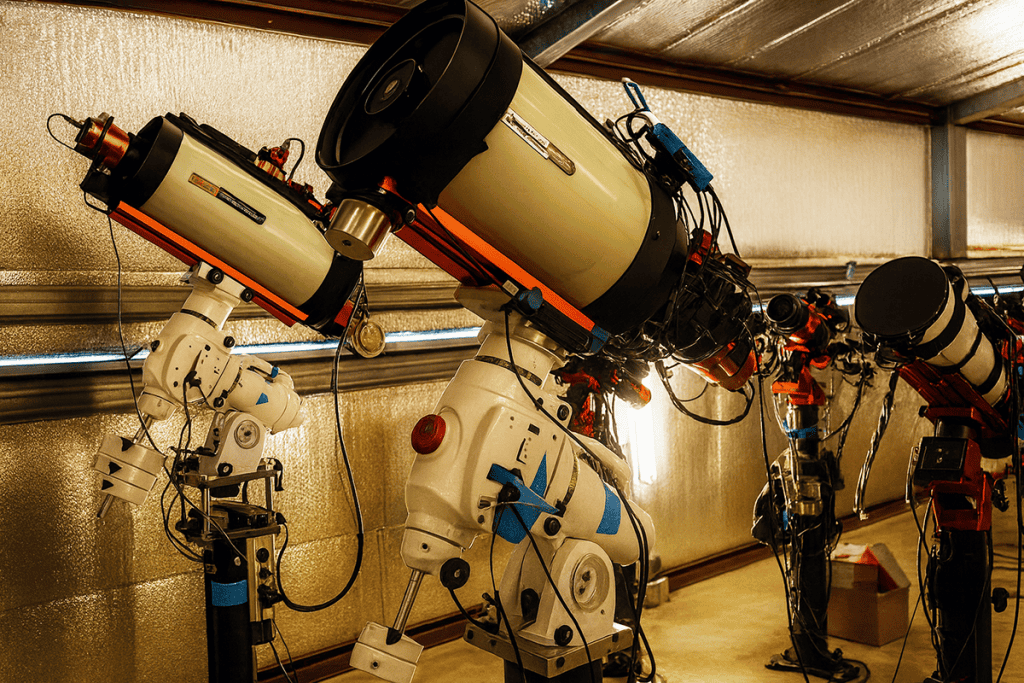 Observatório remoto no Texas reúne 550 telescópios e leva astronomia amadora para a nuvem - Imagem do artigo