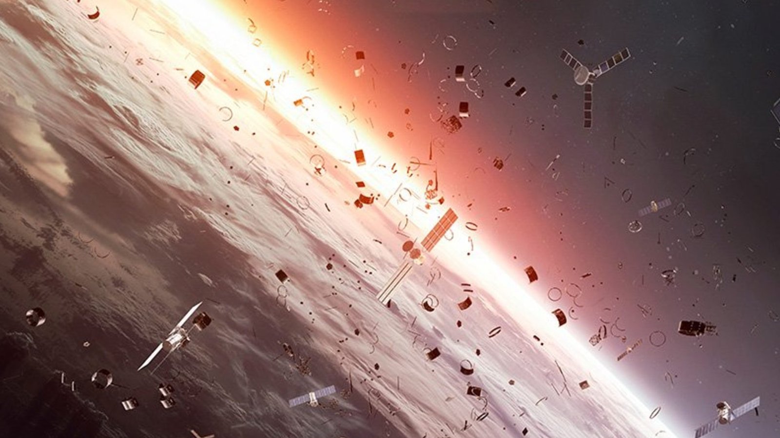 Projeto europeu testa feixe de íons para afastar detritos espaciais sem contato - Imagem do artigo original