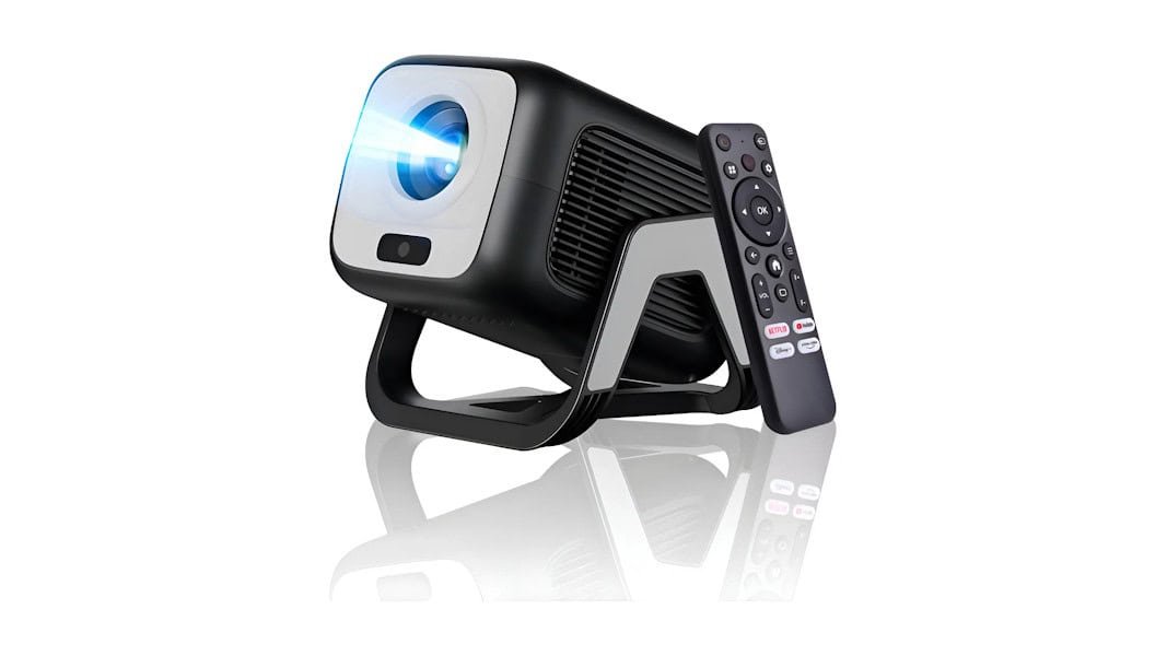 Mini projetor Full HD recebe desconto e leva cinema doméstico a mais casas - Imagem do artigo