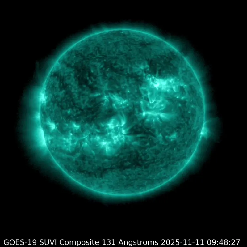 Erupção solar X5.2 lança jato de plasma e pode desencadear tempestade geomagnética na Terra - Imagem do artigo