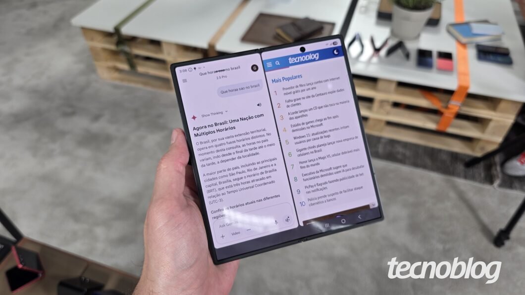 Galaxy Z Fold 7 impulsiona domínio da Samsung nos dobráveis: vale investir? - Imagem do artigo