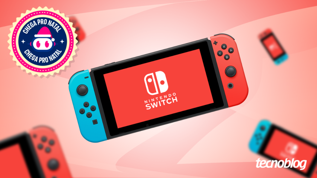 Nintendo Switch cai 41 % e vira o console híbrido mais acessível do Natal - Imagem do artigo