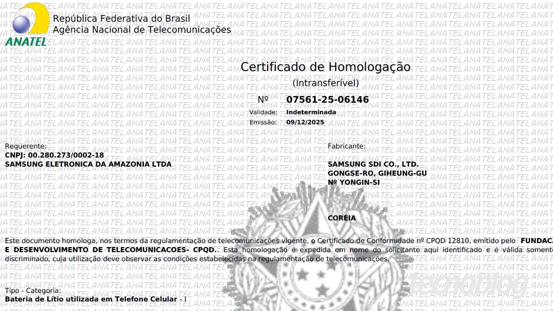 Galaxy S26 Pro: bateria homologada antecipa celular top mais acessível da Samsung - Imagem do artigo