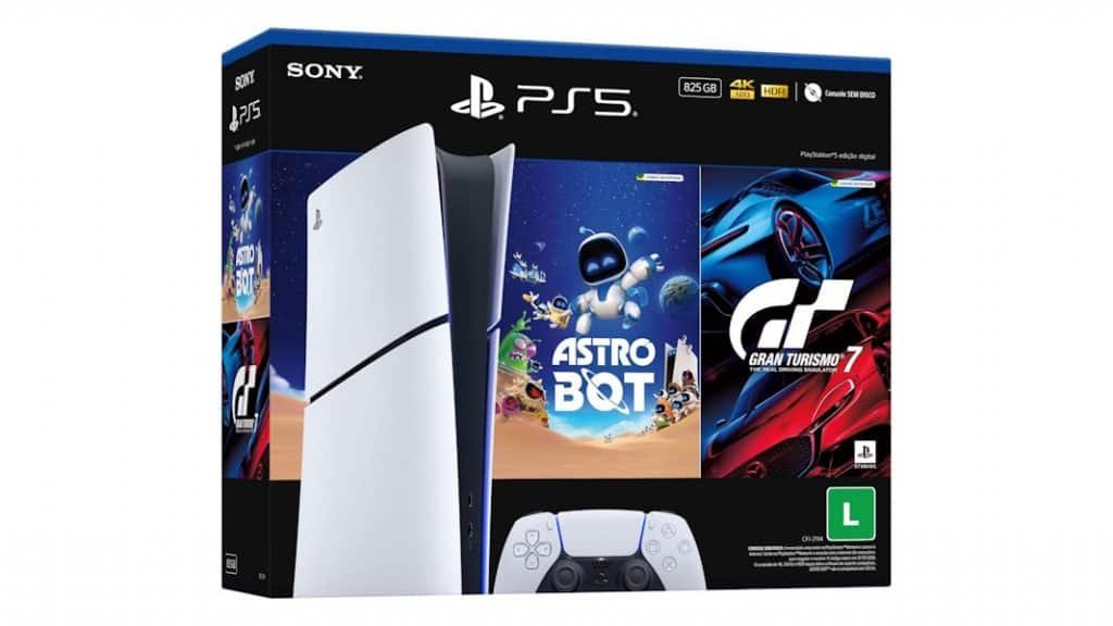 PlayStation 5 Slim Digital: análise completa do pacote com Astro Bot e Gran Turismo 7 por menos de R$ 3 mil - Imagem do artigo