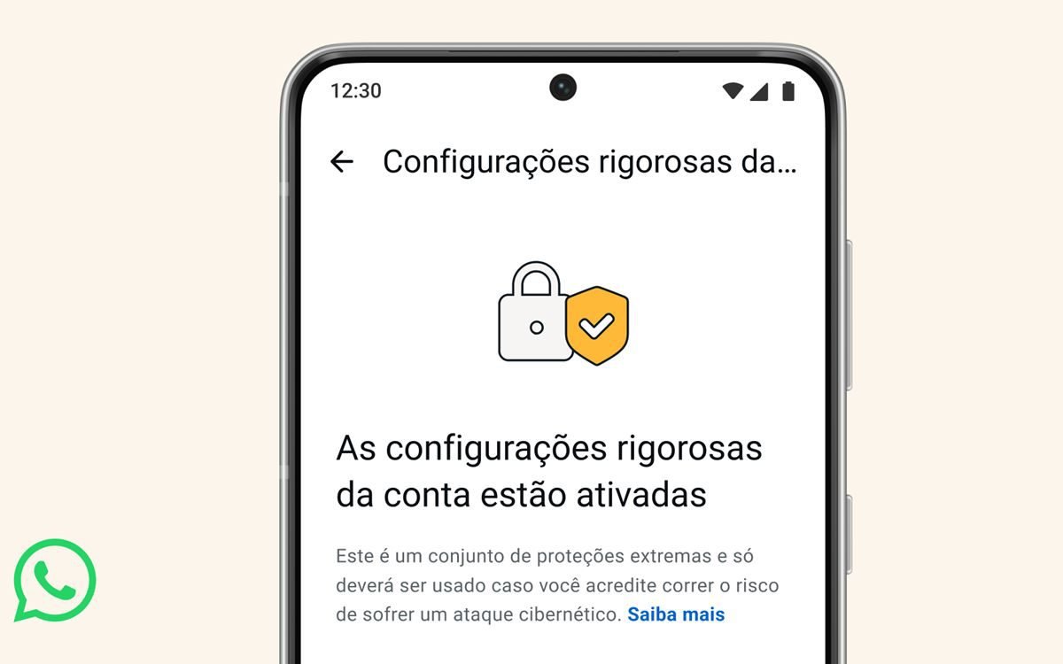 WhatsApp ativa “Configurações Rigorosas” e eleva o padrão de privacidade para usuários vulneráveis - Imagem do artigo original