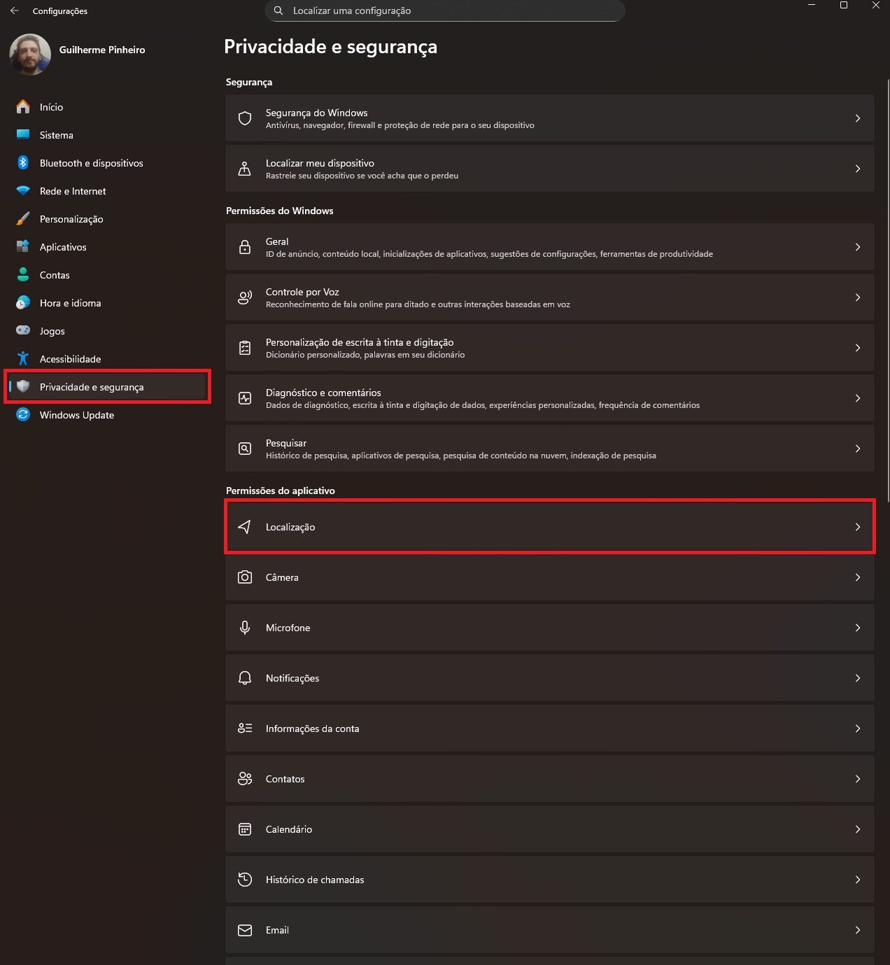 Windows 11: desative o rastreamento de localização e recupere sua privacidade - Imagem do artigo original