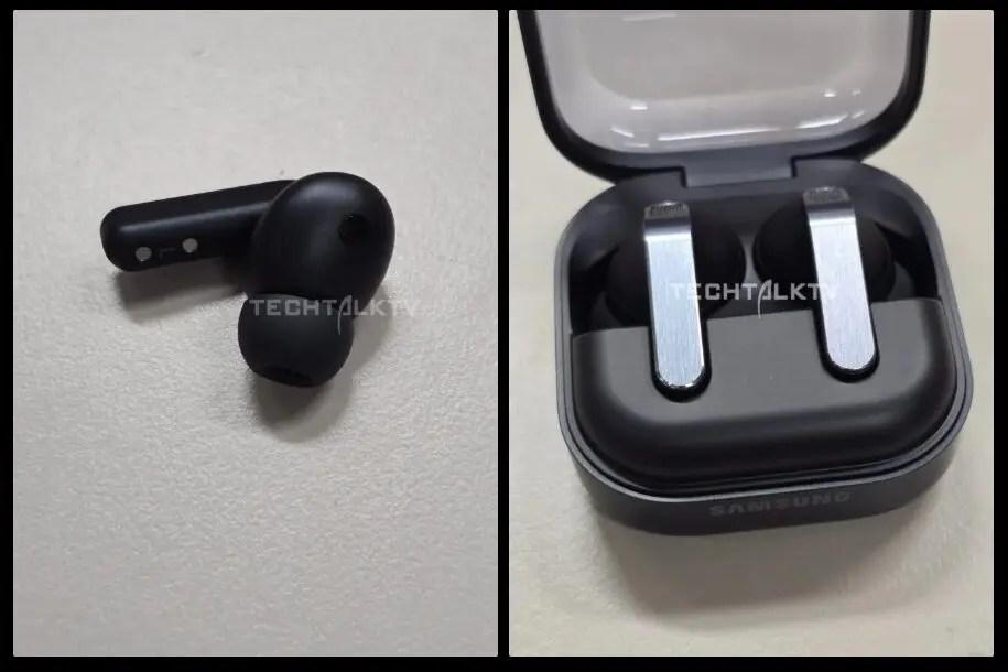 Galaxy Buds 4: novo design com hastes planas e case transparente renova a linha de fones da Samsung - Imagem do artigo original