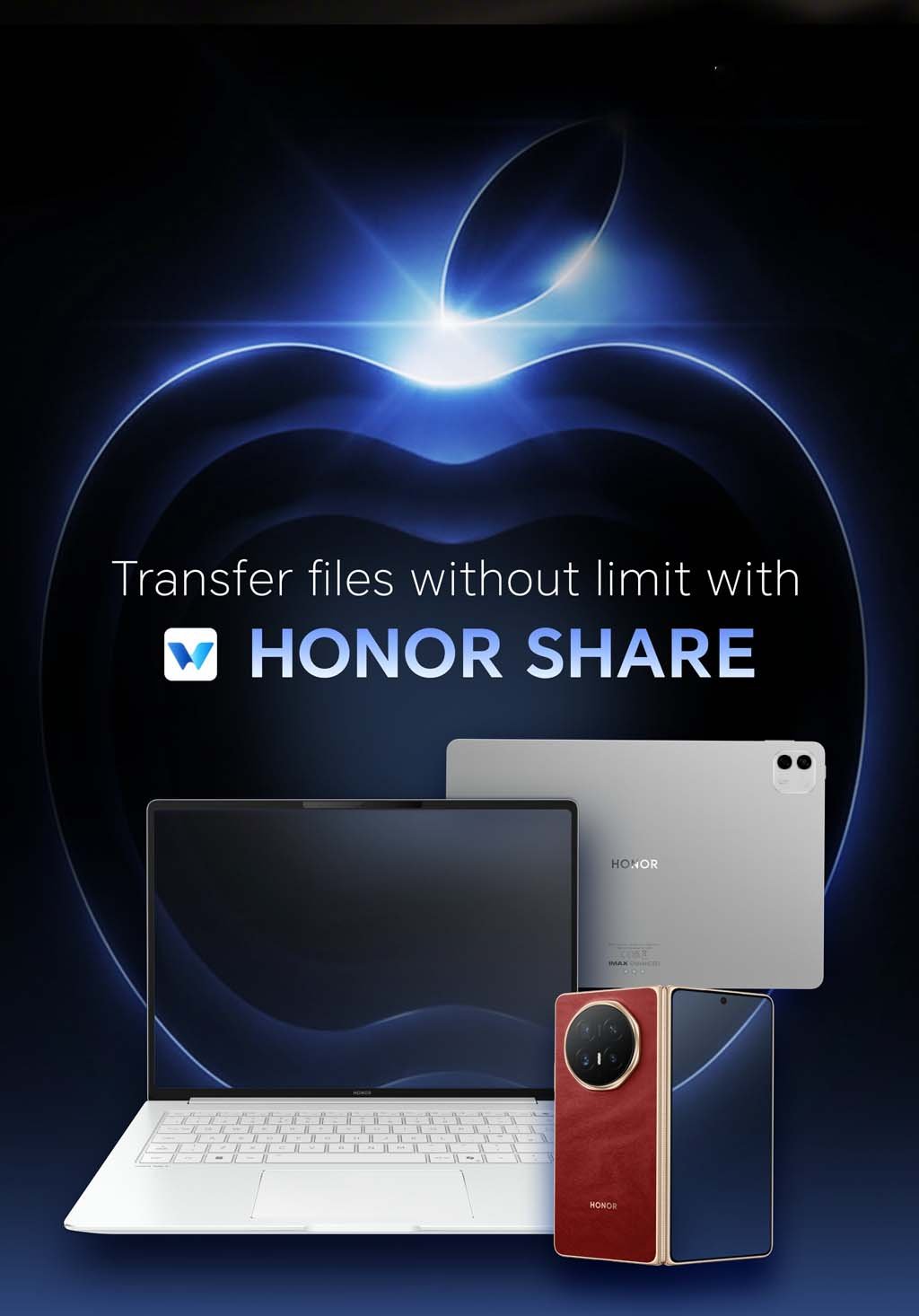 HONOR Share 2.0 derruba barreiras e conecta Android ao ecossistema Apple - Imagem do artigo original