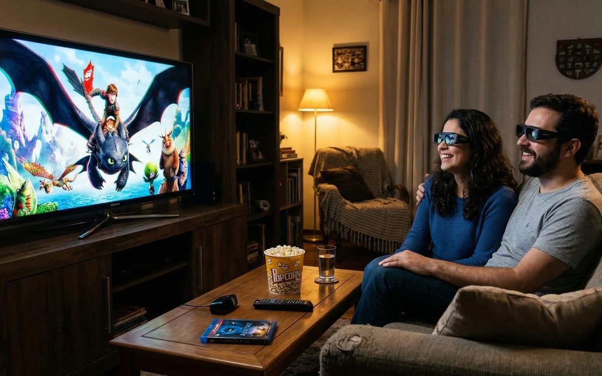 Fabricantes abandonam a tecnologia 3D nas TVs: entenda os motivos - Imagem do artigo original