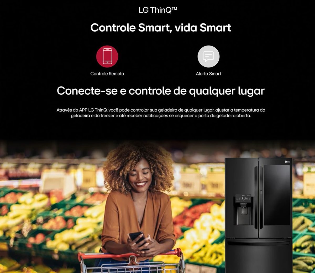 Geladeira LG InstaView reduz desperdício e corta custos na conta de luz - Imagem do artigo original