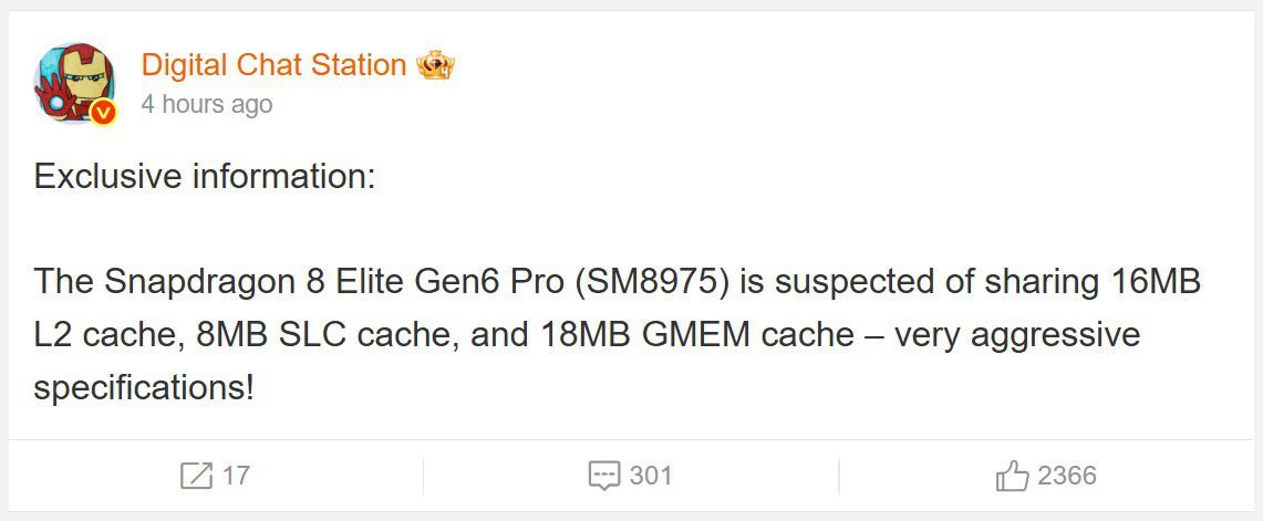 Snapdragon 8 Elite Gen 6 Pro promete salto real de velocidade e eficiência - Imagem do artigo original