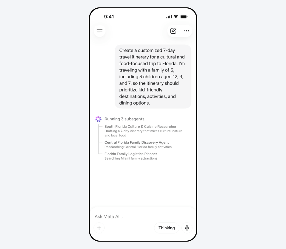 Muse Spark: nova IA da Meta promete raciocínio super-humano e integração total com seus apps - Imagem do artigo original