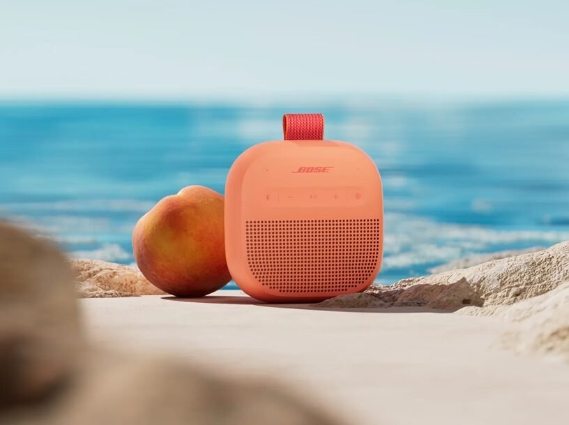 Bose lança linha SoundLink em Sunset Peach e renova o conceito de caixa de som portátil - Imagem do artigo original