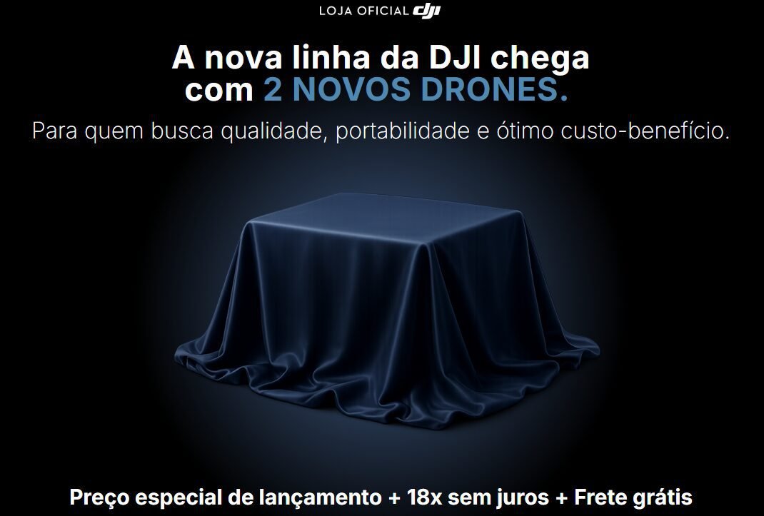 DJI confirma nova geração de drones compactos para 23/4; entenda as novidades - Imagem do artigo original