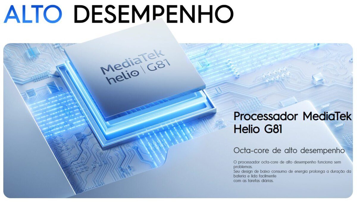 TECNO Spark 50 4G surpreende com bateria de 7.000 mAh e resistência militar - Imagem do artigo original