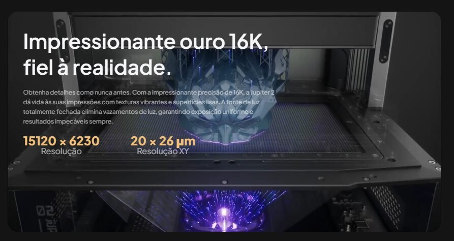 Impressora 3D Jupiter 2: conheça os diferenciais da nova gigante de resina da Elegoo - Imagem do artigo original