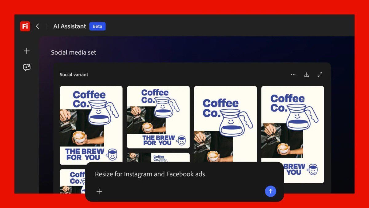 Adobe Firefly AI Assistant transforma fluxos criativos e promete agilizar projetos complexos - Imagem do artigo original