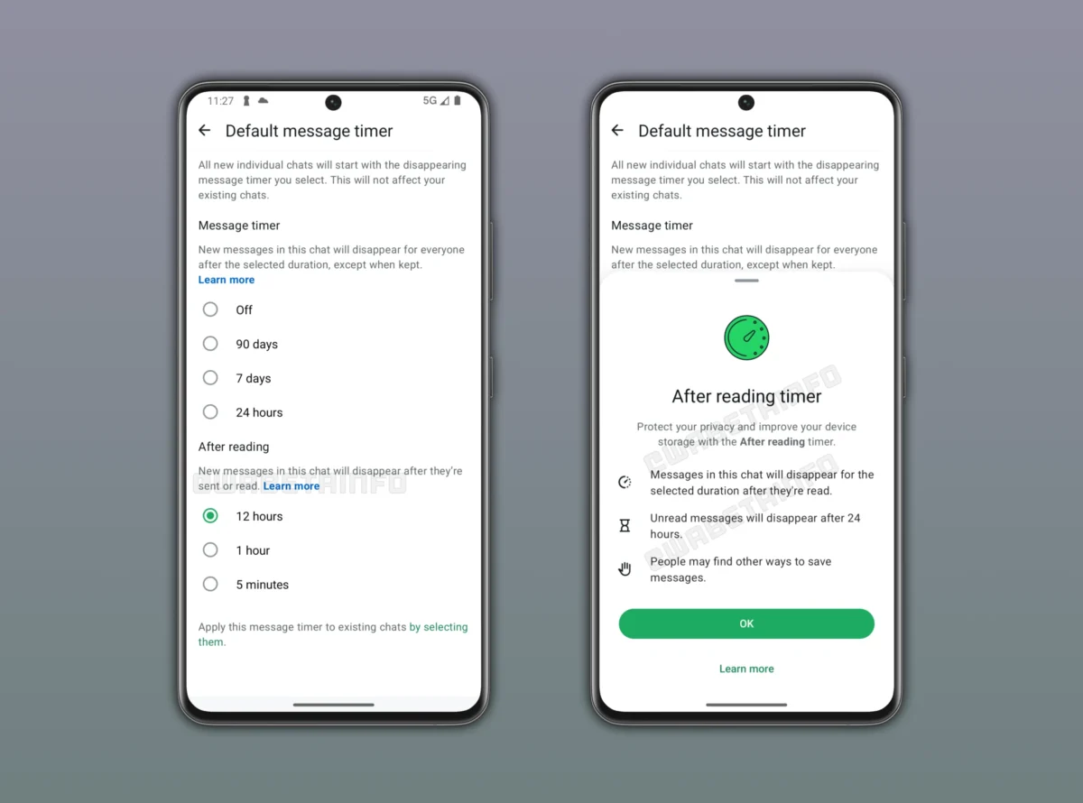 WhatsApp testa temporizador pós-leitura para apagar mensagens; entenda a novidade - Imagem do artigo original