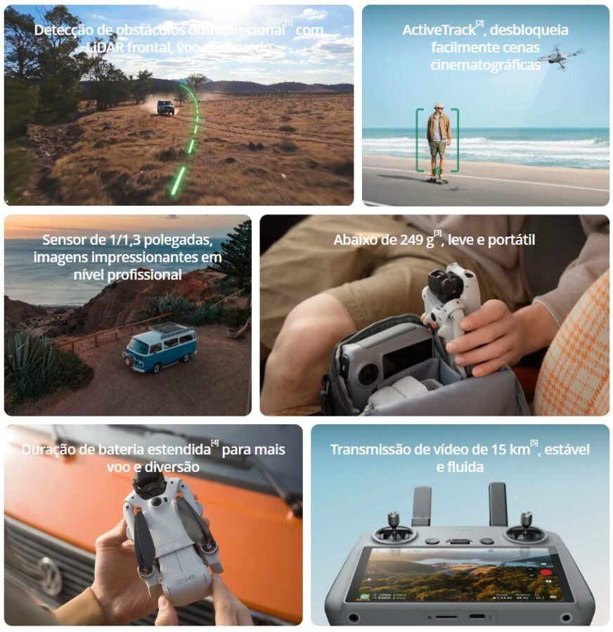 DJI Lito X1 quebra a barreira dos 250 g e leva 4K a 100 fps a voos de 15 km - Imagem do artigo original