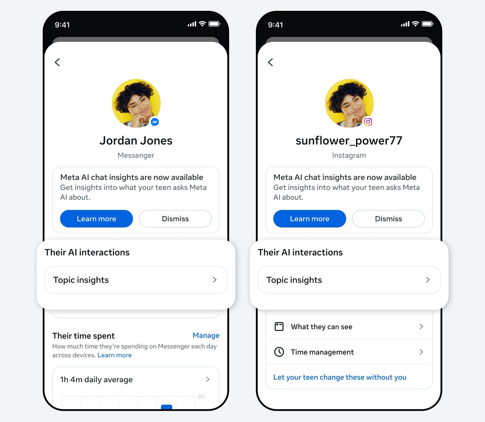 Meta libera Insights: pais finalmente veem o que filhos falam com a IA - Imagem do artigo original