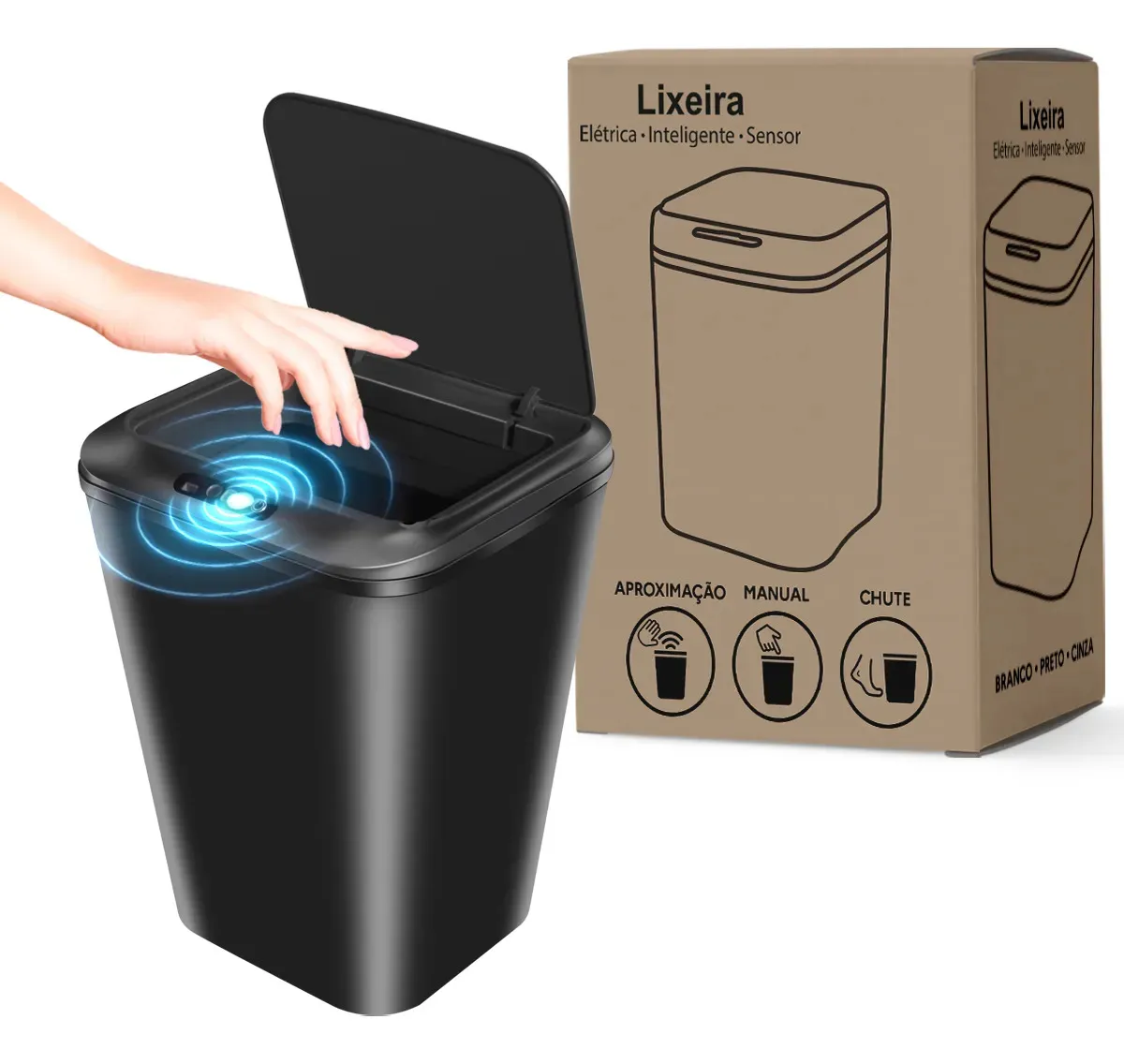 Lixeira Inteligente 16 L despenca de preço e leva automação à sua cozinha - Imagem do artigo