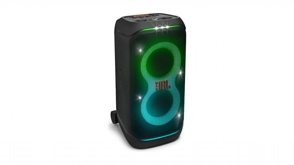JBL PartyBox Stage 320: potência de 240 W, bateria removível e luzes dinâmicas em oferta imperdível - Imagem do artigo