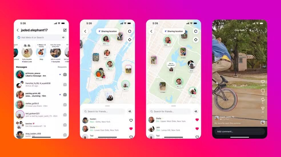 Instagram erra e revela Mapa que expõe localização dos usuários: entenda riscos e funcionalidades - Imagem do artigo original