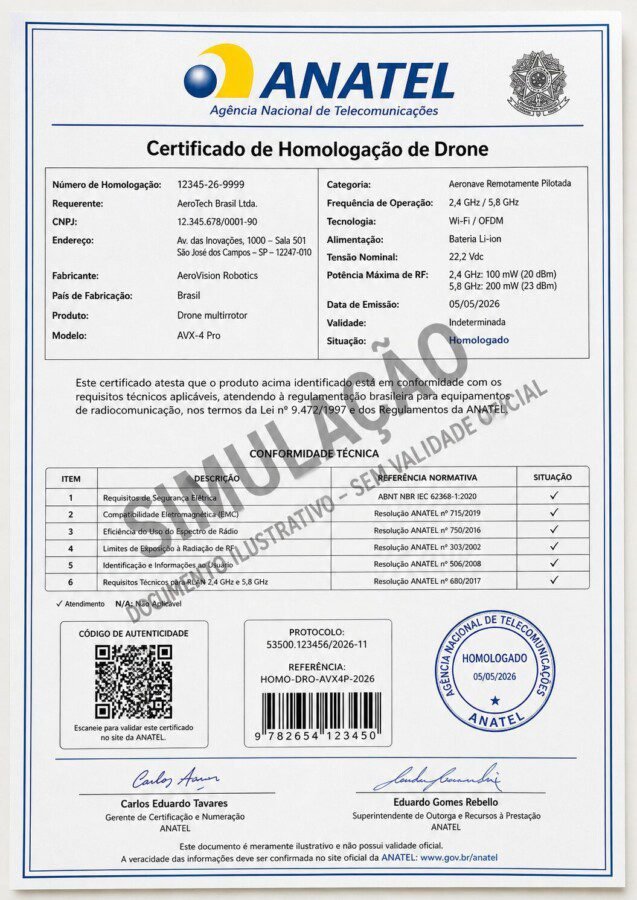 Comprar drone em 2026: guia definitivo para não travar na homologação da ANATEL - Imagem do artigo original