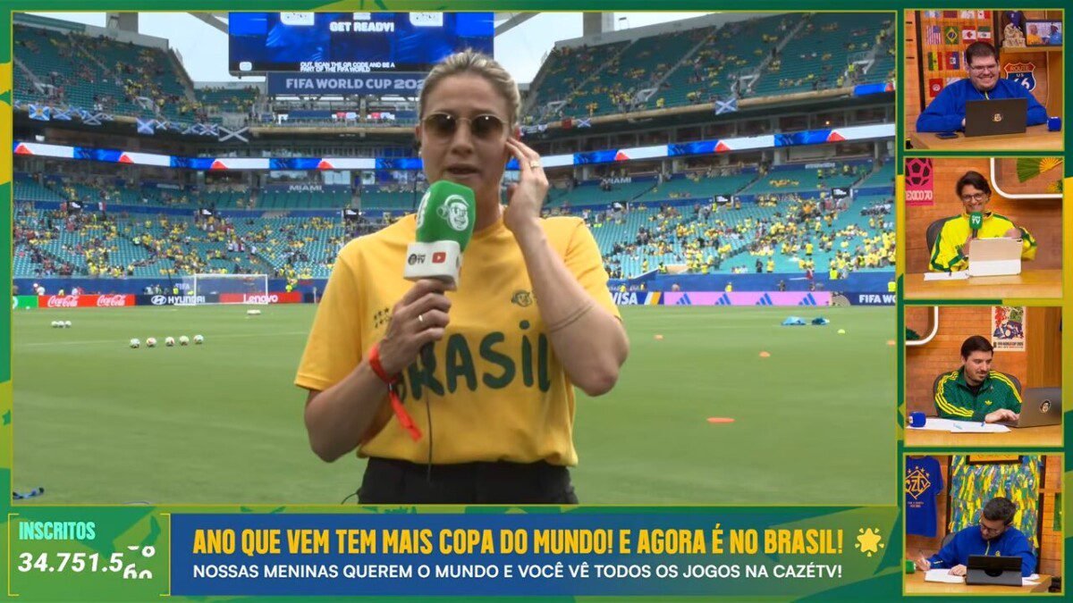 CazéTV assume liderança do streaming esportivo com transmissão em 4K e recorde mundial no YouTube - Imagem do artigo original