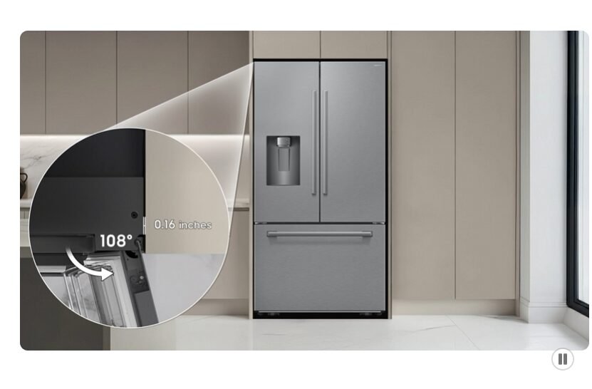 Samsung RF70H: geladeira French Door com IA que se encaixa em qualquer cozinha - Imagem do artigo original